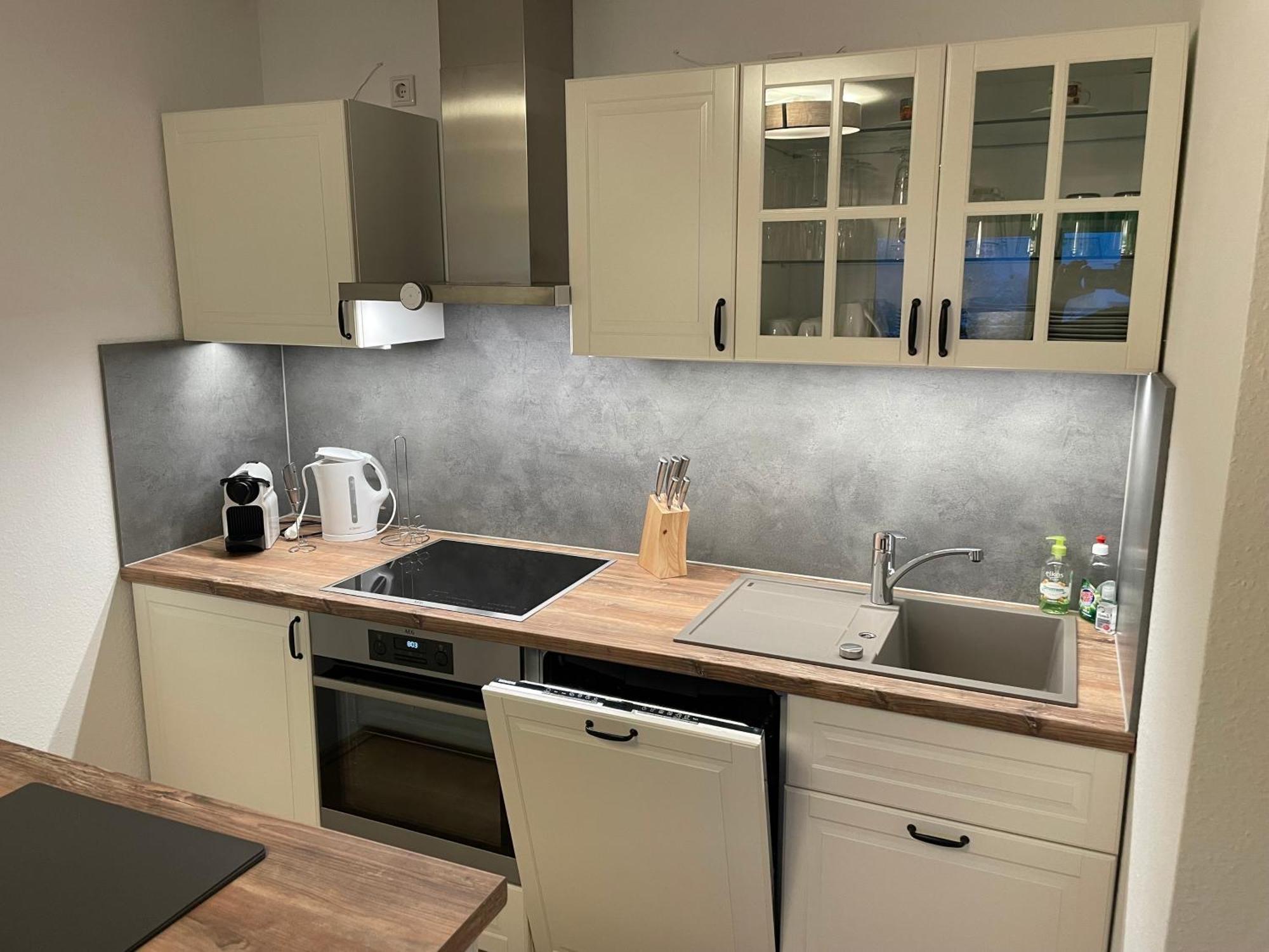 2-Zimmer Ferienwohnung "Am Waldrand" Schönwalde Extérieur photo