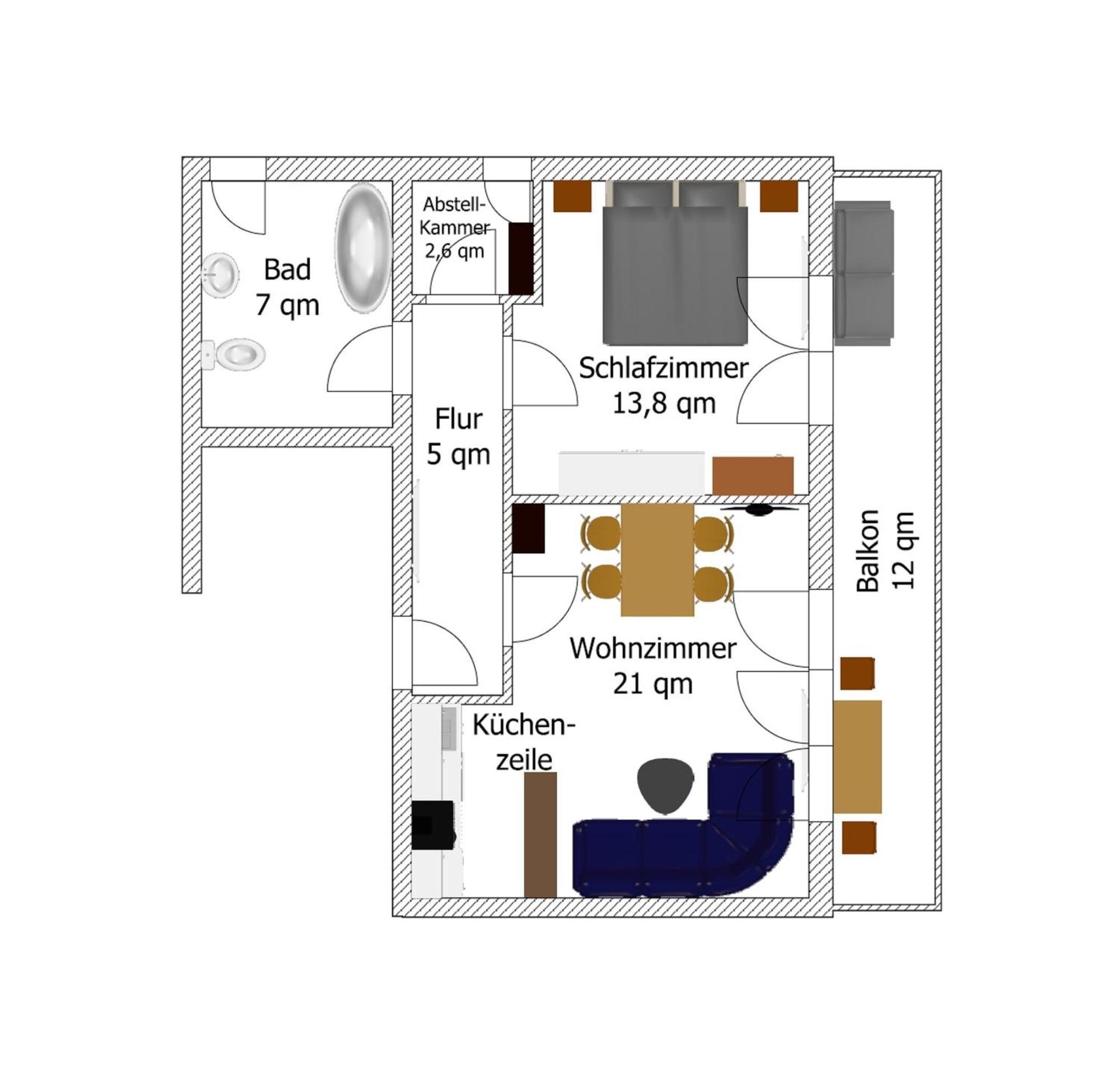 2-Zimmer Ferienwohnung "Am Waldrand" Schönwalde Extérieur photo